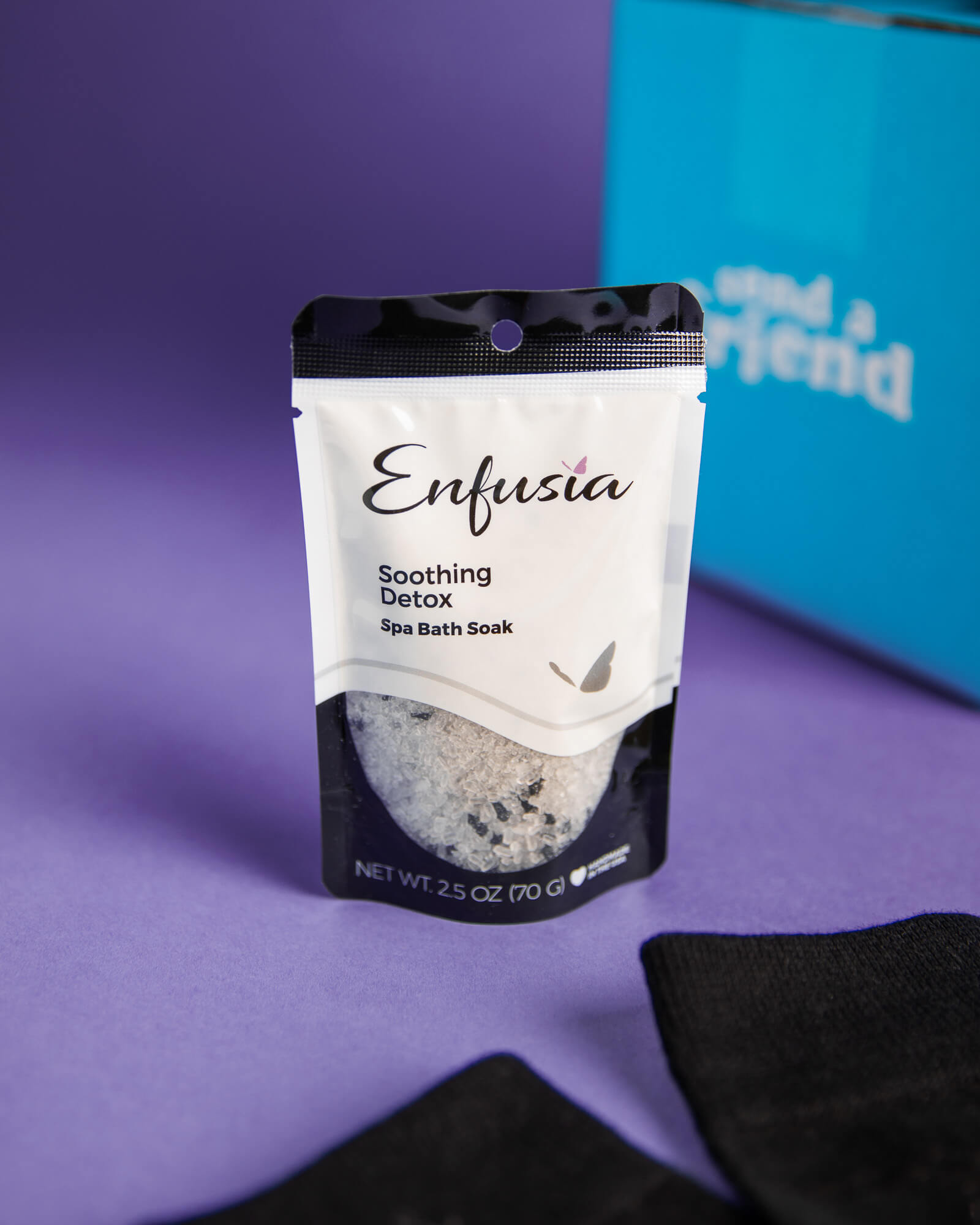 Photo of Enfusia Soothing Detox Spa Bath Soak included with the Deluxe To The Moon & Back Bundle