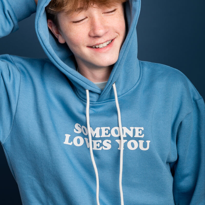Someone Loves You Adult Hoodie