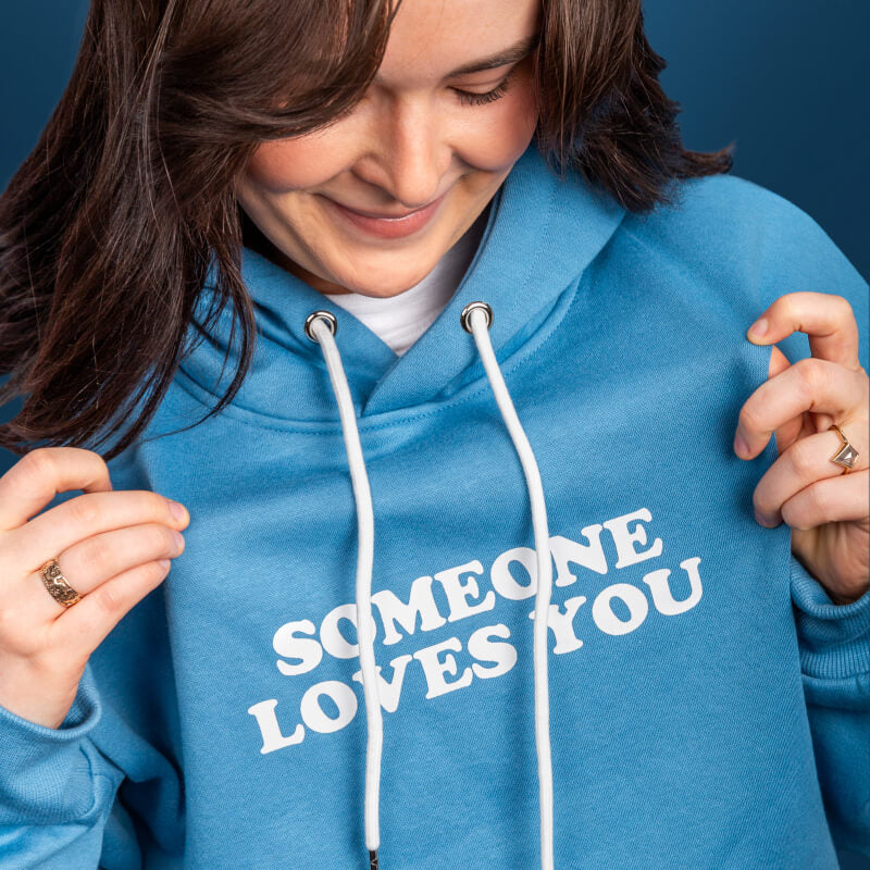 "Someone Loves You" Adult Hoodie