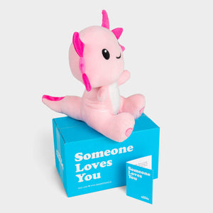 フォトカード&ぬいぐるみ Alex the Axolotl Stuffed Animal Care Package - SendAFriend