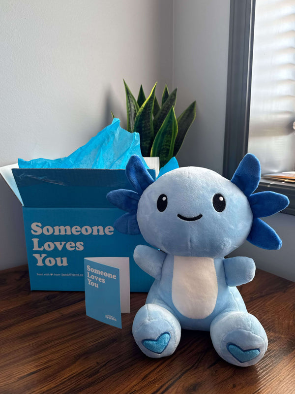 Bruno the Blue Axolotl 🩵