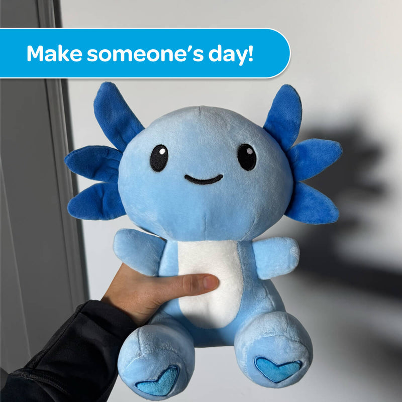 Bruno the Blue Axolotl 🩵