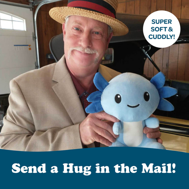 Bruno the Blue Axolotl 🩵