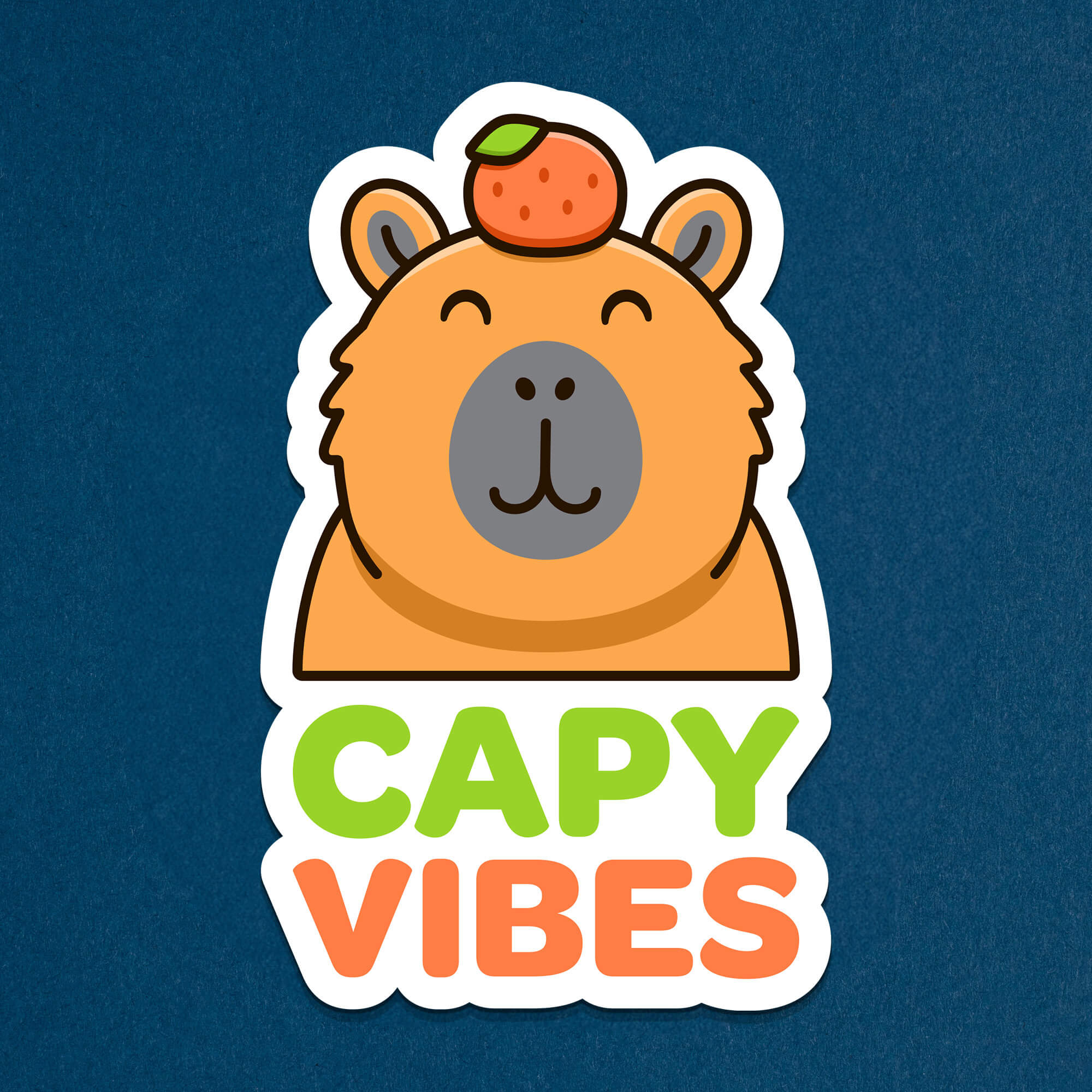 Capybara Sticker