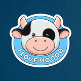 Cow Sticker