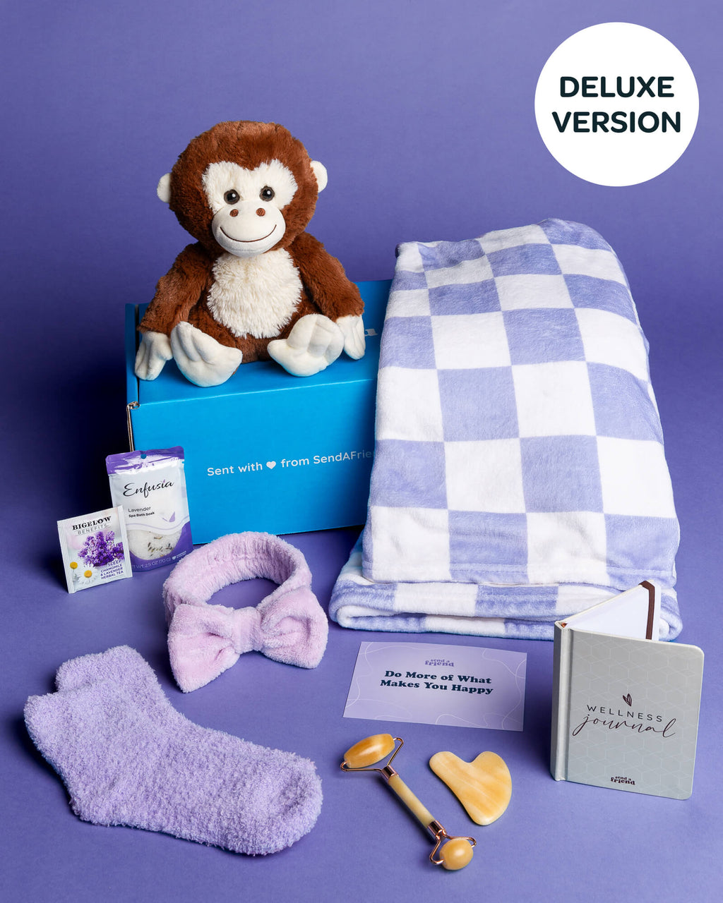Deluxe Self Care Bundle — SendAFriend's Stuffed Animal Care Packages