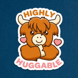 Highland Cow Sticker product photo