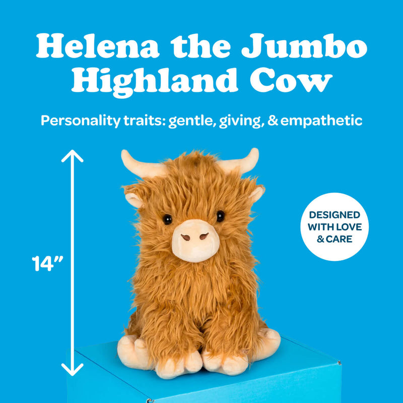 Helena the Jumbo Highland Cow 🏔️🐮