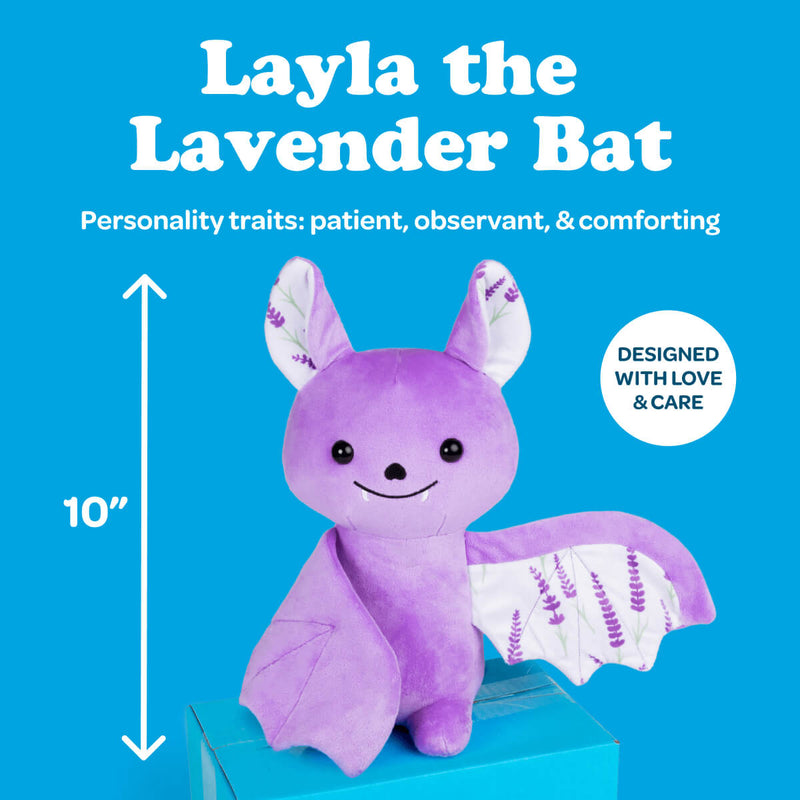 Layla the Lavender Bat 💜🦇