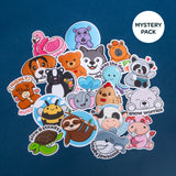 Mystery Pals Sticker Pack