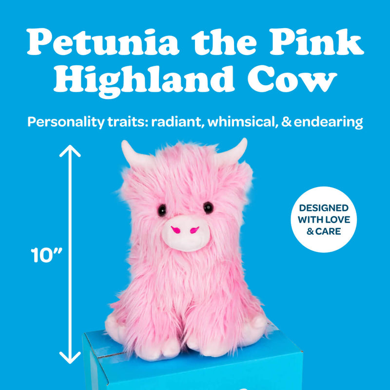 Petunia the Pink Highland Cow 🩷🐮