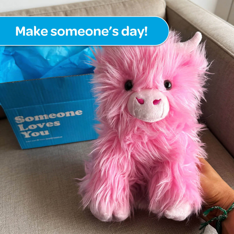 Petunia the Pink Highland Cow 🩷🐮