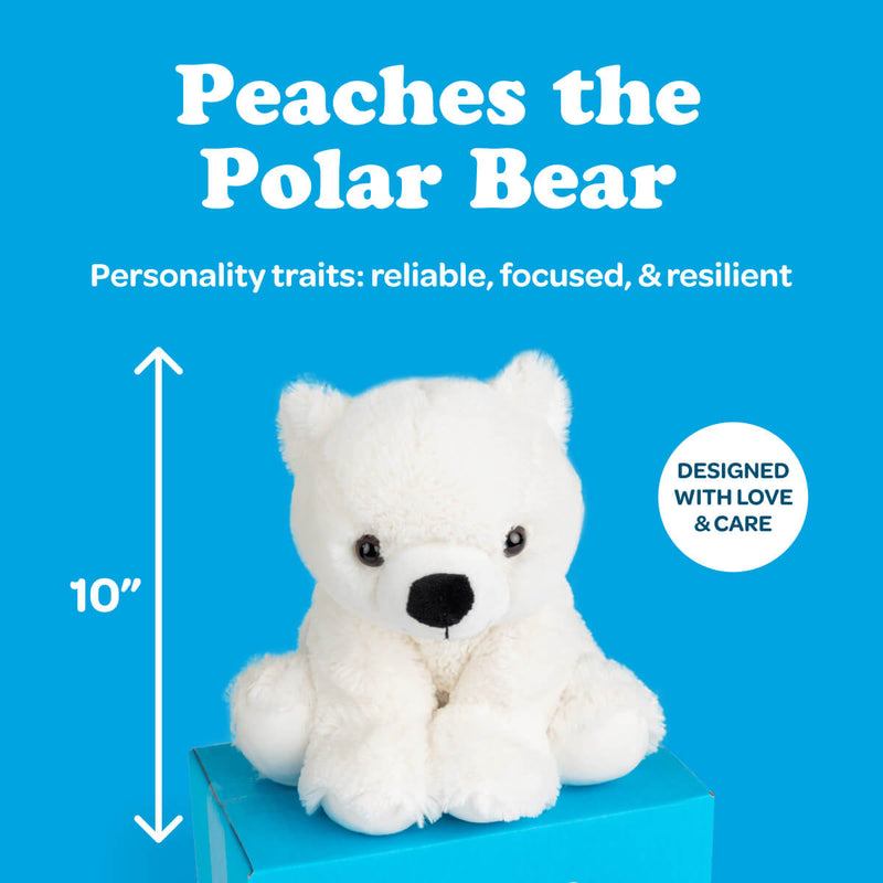 Peaches the Polar Bear 🐻‍❄️