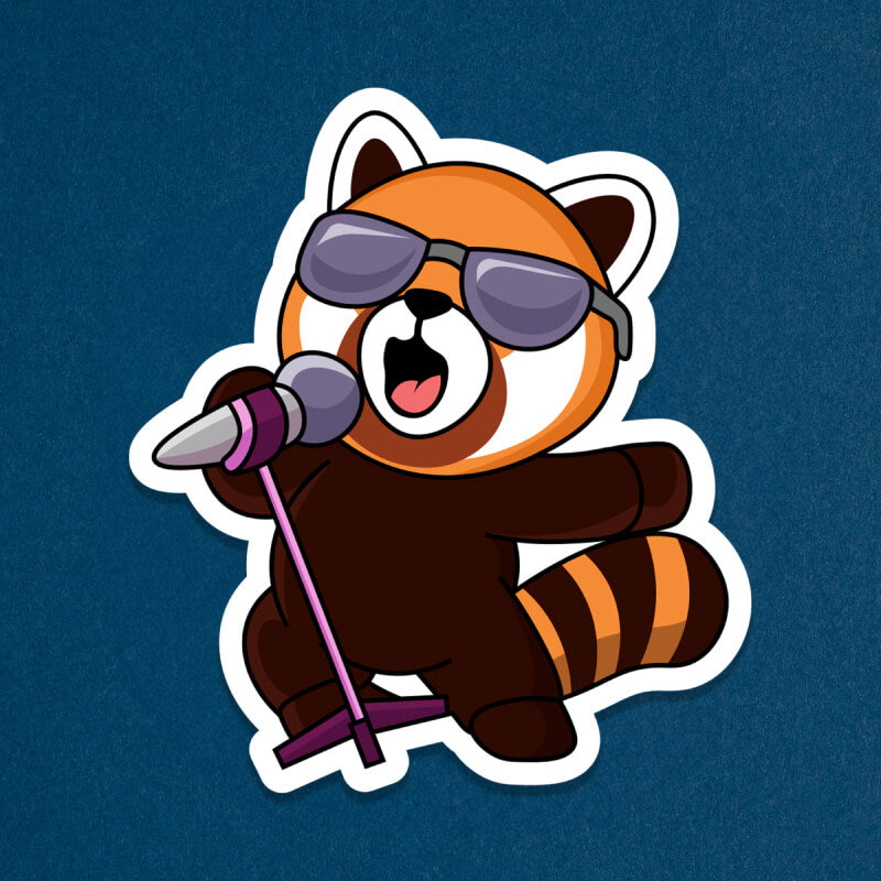 Red Panda Sticker