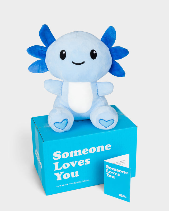 Bruno the Blue Axolotl 🩵