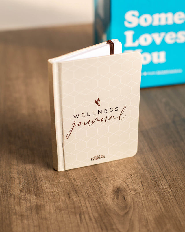 Photo of Wellness Journal included with Self Care Bundle