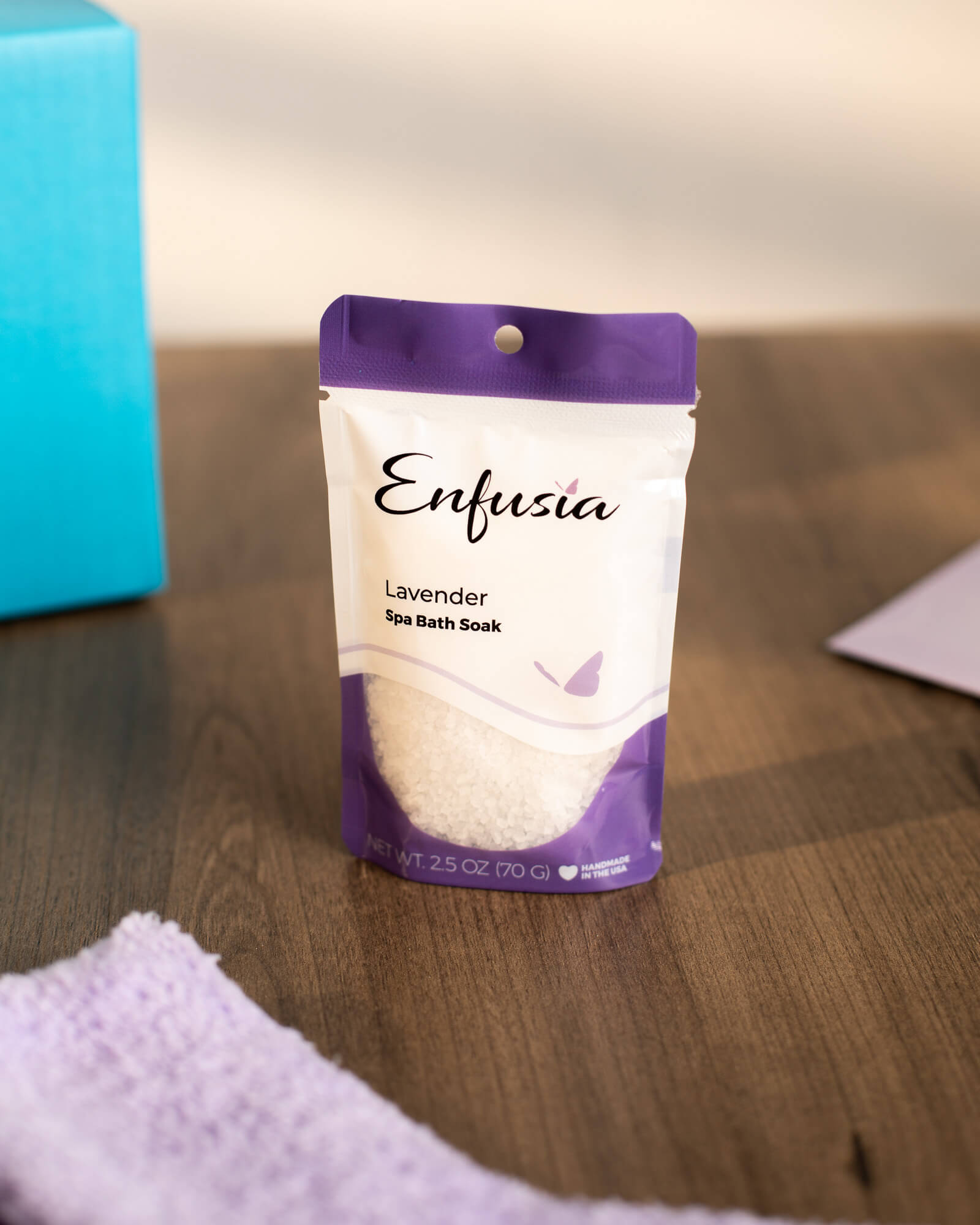Photo of Enfusia Lavender Spa Bath Soak included with Deluxe Self Care Bundle