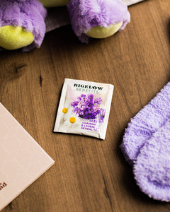 Photo of Bigelow Benefits Chamomile & Lavender Herbal Tea included in Deluxe Self Care Bundle