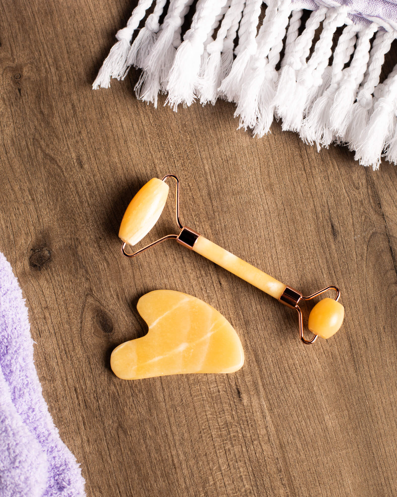 Photo of Gua Sha set included in Deluxe Self Care Bundle