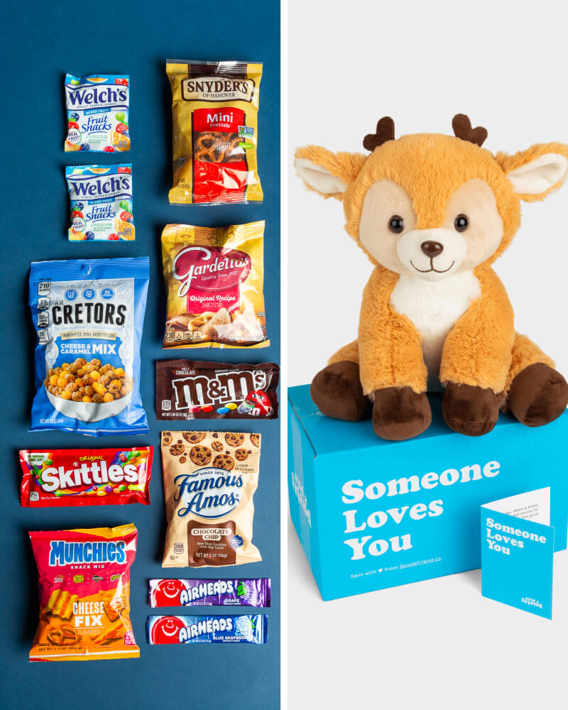 Ultimate Snack Pack | SendAFriend's Stuffed Animal Care Packages