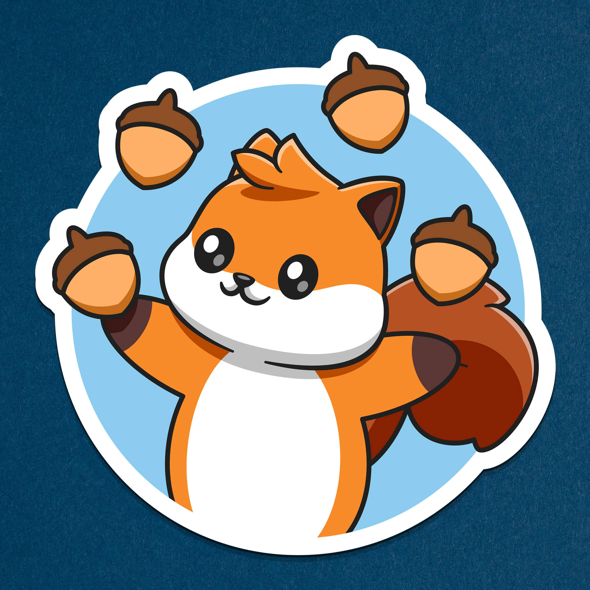 Squirrel Sticker