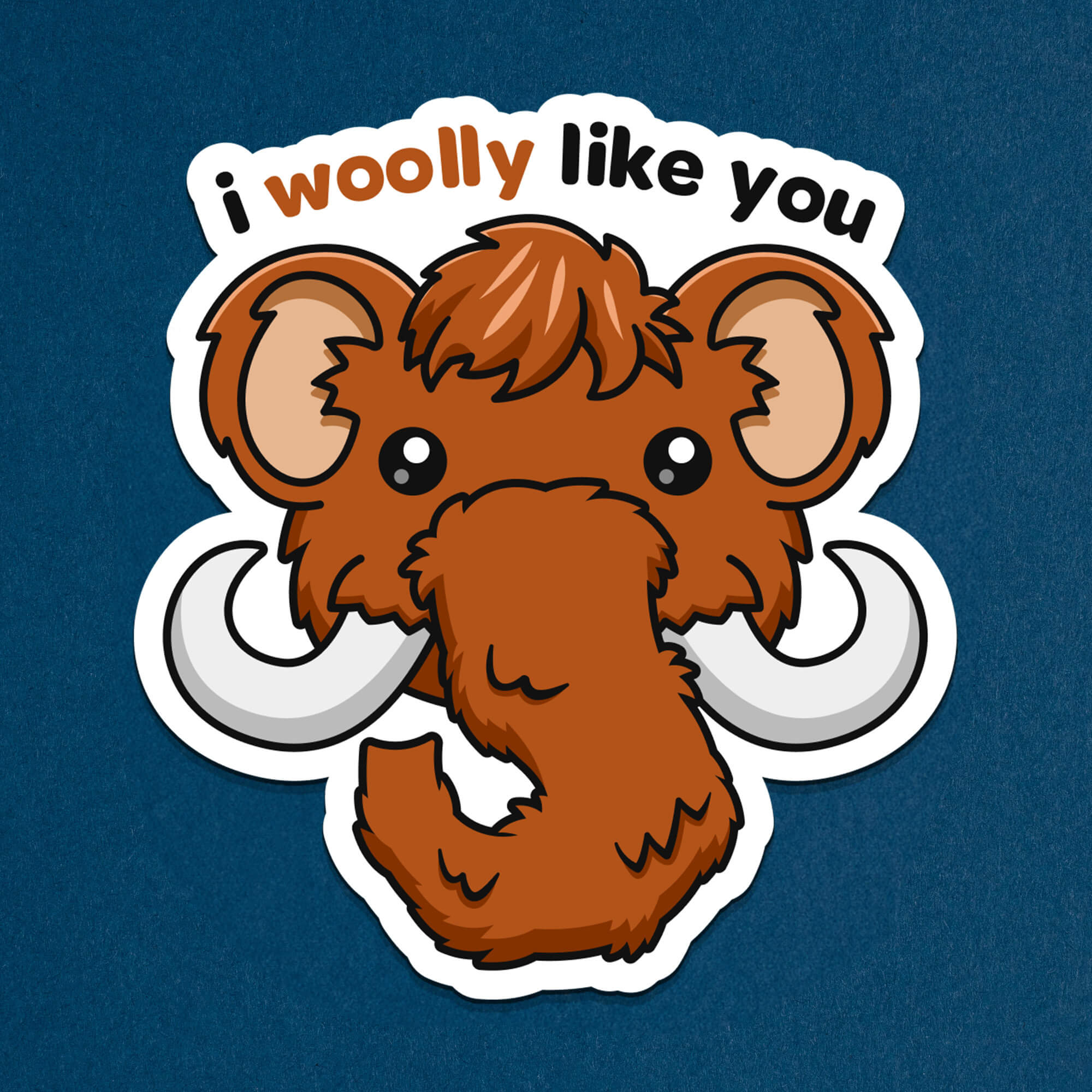 Woolly Mammoth Sticker