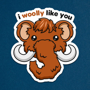 Woolly Mammoth Sticker product photo